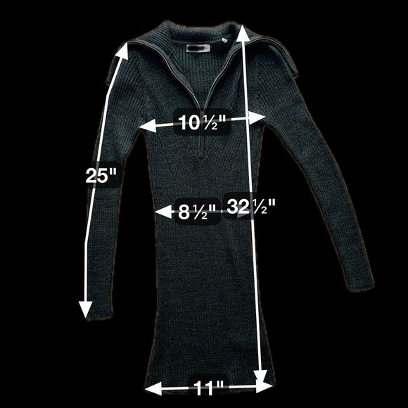 Sandro Paris 2-Piece Ribbed Knit Legging & Zip Collar Sweater Set, Green, Size 2 - Picture 11 of 13